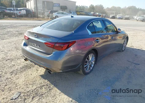 2021 Infiniti Q50 Luxe from USA, damaged, VIN JN1EV7BP4MM704620
